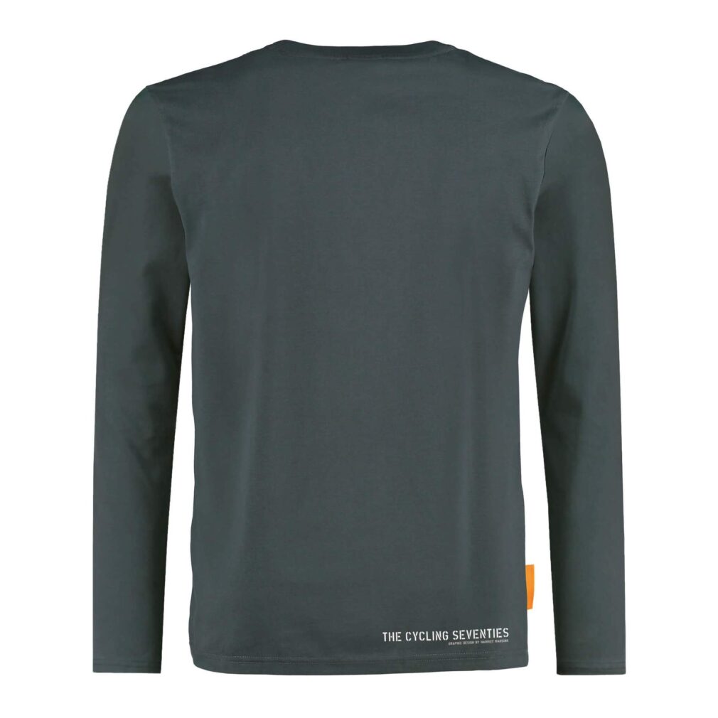 Okimono Longsleeve Men, Grey, Cycling Seventies