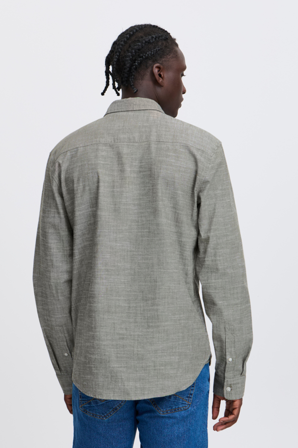 Blend Blouse Cotton Olive